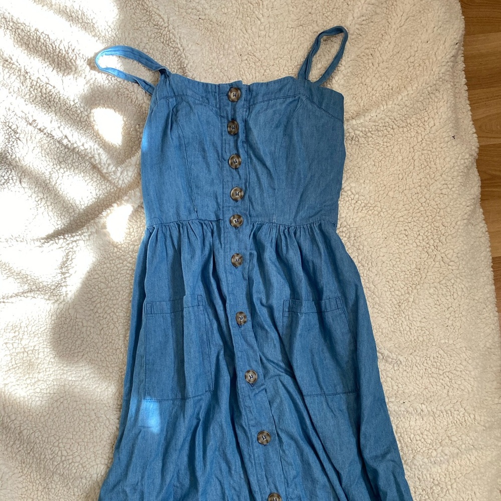Denim dress